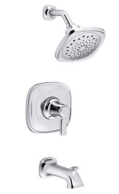 Kohler Terzet Bath and Shower Trim Set Chrome
